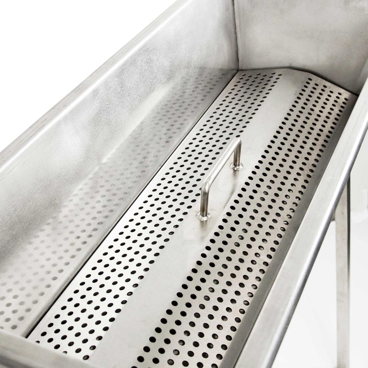 SCHMIDT security tools Mangal Holzkohlegrill 80 x 34 cm - Edelstahl Konstruktion 2 mm - Schaschlik Standgrill mit abnehmbaren Füßen - Kohlegrill für Briketts 80 x 80 x 75 cm