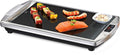 ROMMELSBACHER CG 2308 TC CERAN Grill 2000 W - SCHOTT CERAN Grillfläche und Touch Control - 80 bis 280 Grad Temperaturbereich - Edelstahlgehäuse mit LED Display