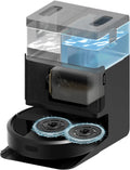 iRobot Roomba Plus 405 Combo Saugroboter 7000 Pa - Clearview LiDAR Navigation - DualClean Wischpads mit SmartScrub - AutoWash Dock mit 75 Tage Entleerung Schwarz