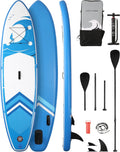Aufblasbares SUP Board 15,2 cm Dicke - Stand Up Paddle Board Set mit Zubehör und Tragetasche - Für Erwachsene und Jugendliche