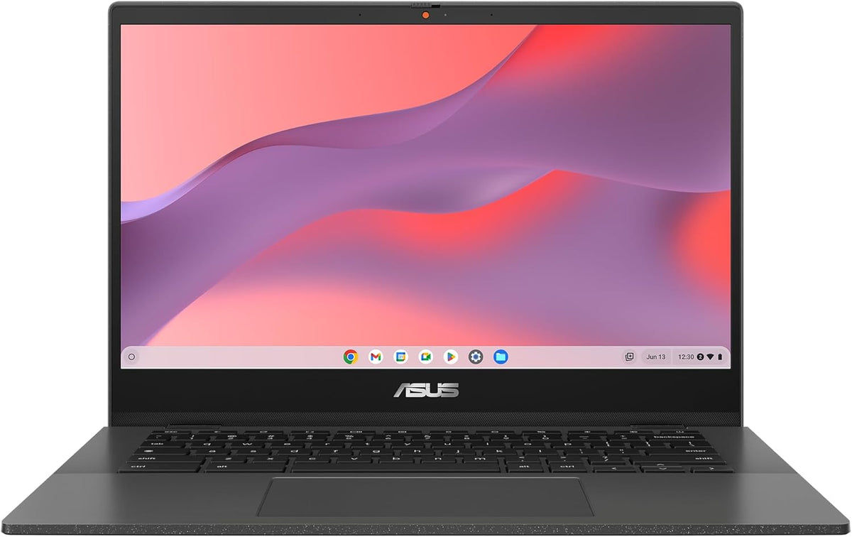 ASUS Chromebook CM1 14 Zoll Full HD 16 zu 9 - MediaTek Kompanio 520 und ARM G52 MC2 - 4 GB RAM und 128 GB eMMC - ChromeOS QWERTZ Gravity Grey