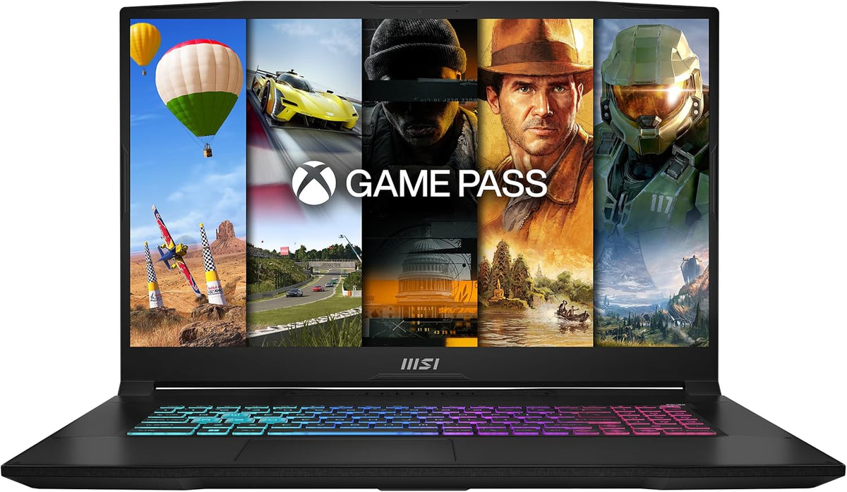 MSI Katana 17 Gaming Laptop 17,3 Zoll Full HD 144 Hz - Intel Core i7 13620H - GeForce RTX 4060 16 GB RAM 1 TB SSD - Windows 11 Home QWERTZ Schwarz