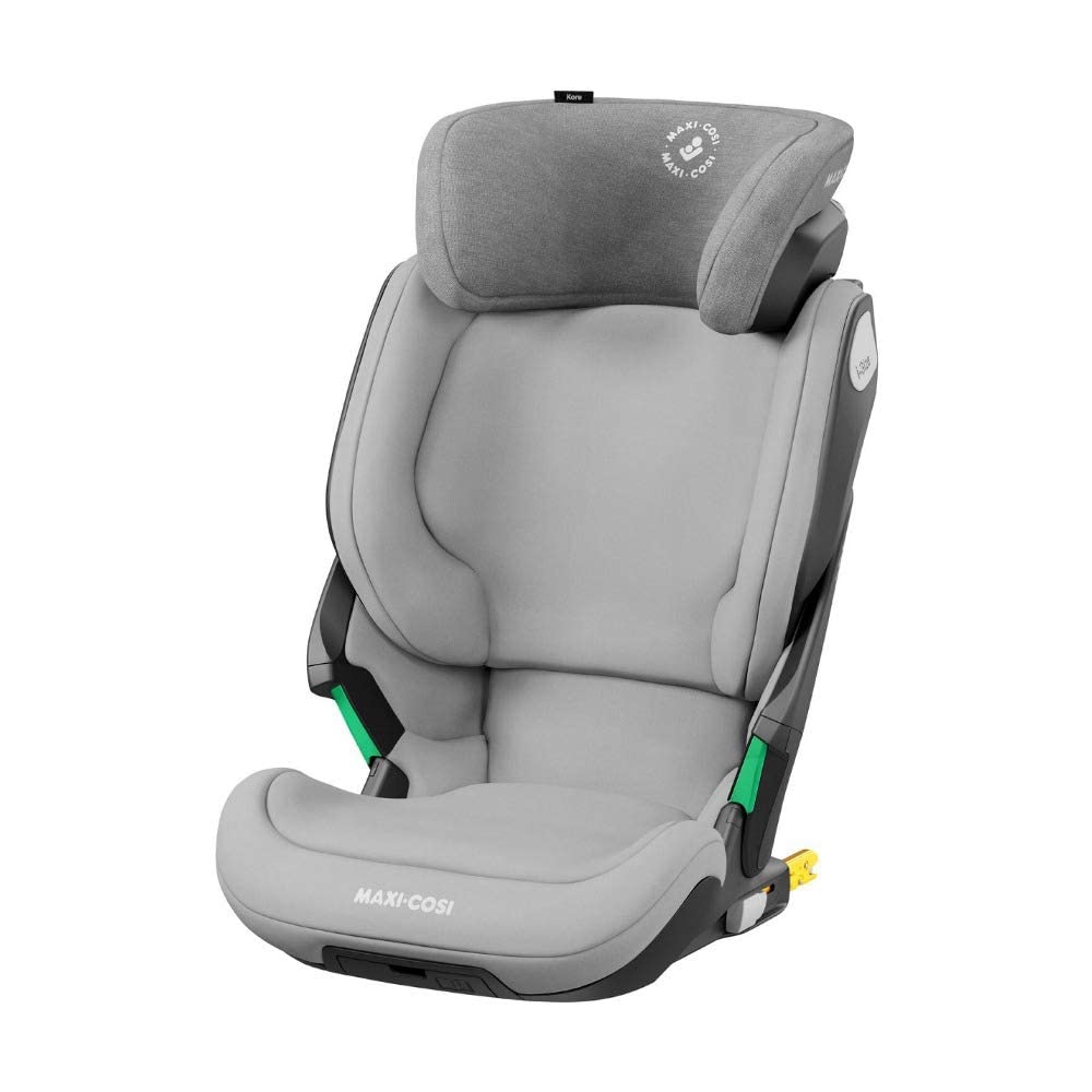 Maxi Cosi Kore i Size Kindersitz 100 bis 150 cm - ISOFIX für Kinder von 3,5 bis 12 Jahre - Höhe und Breite verstellbar - Side Protection System Plus Authentic Grey