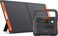 Jackery Solargenerator 1000 v2 mit 100W Solarpanel - 1070Wh LiFePO4 Powerstation - 1500W AC und 100W USB C - Schnellladung für Camping Zuhause Notfall