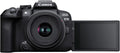 Canon EOS R10 Systemkamera - 24,2 MP APS C CMOS mit RF S 18 bis 45 mm Objektiv - Deep Learning Autofokus und 4K Video - WLAN Bluetooth