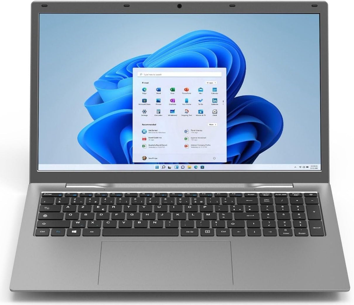 17,3 Zoll Allround Notebook - AMD Ryzen 3 3250U bis 3,5 GHz - 16 GB DDR4 RAM und 512 GB SSD - Radeon Vega 3 Windows 11 Pro HDMI WLAN