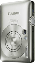 Canon Digital IXUS 100 IS Digitalkamera 12 MP - 3 fach optischer Zoom bis 100 mm Bildstabilisierung - 2,5 Zoll Display HDMI - Silber
