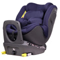 AVOVA SPERBER FIX i Size Kinderautositz - ISOFIX 40 bis 105 cm - 5 Punkt Gurt Atlantik Blau