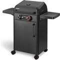 Elektrogrill eFLOW PRO 2 TURBO 112,5 x 57 x 111,5 cm - Gussrost mit SWITCH GRID - TURBO ZONE für hohe Hitze - Grillwagen mit SIMPLE CLEAN System