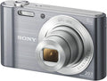 Sony DSC W810 Digitalkamera 20,1 MP - 6 fach optischer Zoom und 12 fach digitaler Zoom - 26 mm Weitwinkel SteadyShot - 2,7 Zoll Display Silber