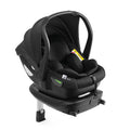 Hauck Drive N Care i Size Babyschale Set 40 bis 87 cm - ISOFIX Basisstation - Rückwärtsgerichtet mit Sitzverkleinerer und Sitzkeil - Höhenverstellbare Kopfstütze Schwarz