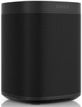 Sonos One Smart Speaker - WLAN Bluetooth Ethernet und AirPlay - Alexa Sprachsteuerung 41 Watt - Schwarz