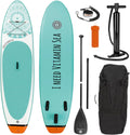 EASYmaxx SUP Board Aufblasbar - Stand Up Paddle Board Set mit Tragetasche - Reparatur Kit und Luftpumpe für Wassersport