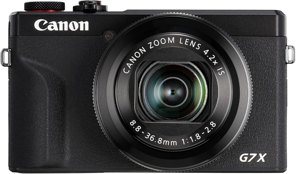Canon PowerShot G7 X Mark III Kompaktkamera - 1 Zoll CMOS Sensor mit RAW und C RAW - 4K Video optische Stabilisierung - WLAN Bluetooth Schwarz