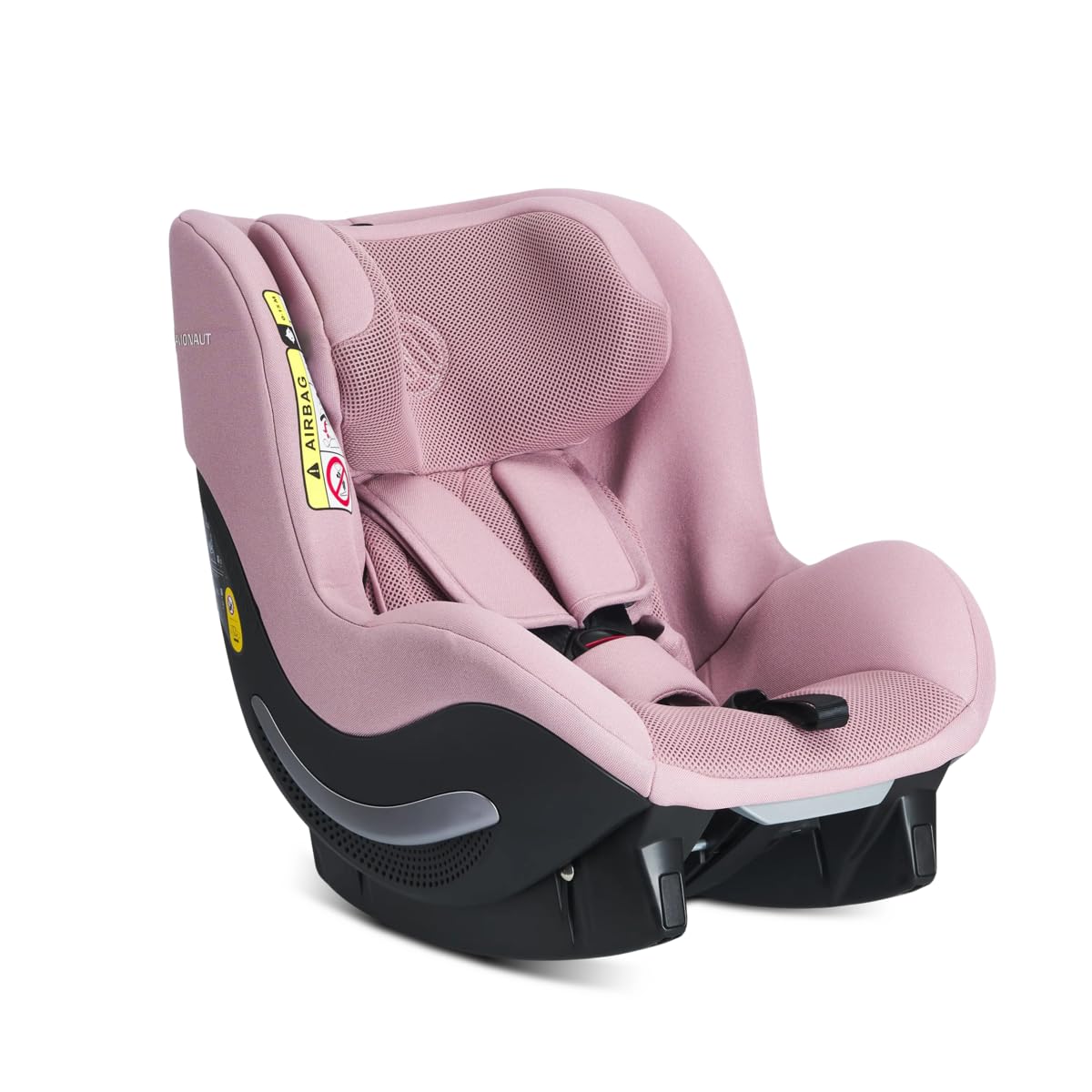 Avionaut AeroFIX RWF AirFlow Kindersitz bis 18,5 kg - Rückwärtsgerichteter Reboarder mit ISOFIX - Atmungsaktive AirFlow Konstruktion - Kunststoff und Polyester Pink