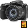 KODAK PIXPRO AZ405 Bridgekamera 20 MP - 40 fach Zoom und Full HD 1080p - Optische Bildstabilisierung mit Weitwinkel - 32 GB SDHC Karte Weiß