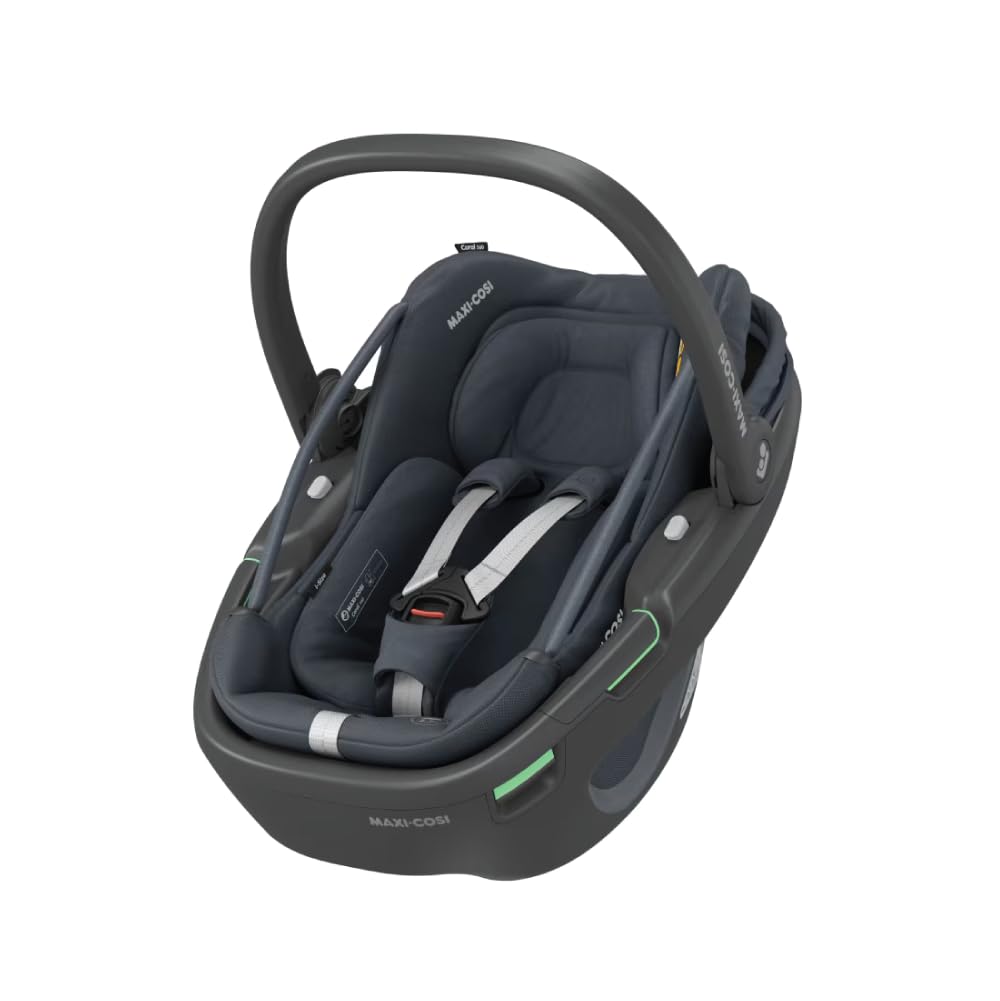Maxi Cosi Coral 360 i Size Babyschale - Drehbarer 360 Grad Baby Autositz - ISOFIX Neugeborenen Sitz 40 bis 75 cm mit G Cell Schutz