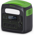 NECESPOW N7576 Powerstation 483,84 Wh - 700 Watt Ausgang 1400 Watt Spitze 3 AC Steckdosen - LiFePO4 USB C 100 Watt - Tragbar