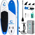 FunWater 10.6 bis 11.6 Zoll SUP Board - Aufblasbares Stand Up Paddle Board Set mit Anti Rutsch EVA Deck - Komplettes Paddleboard Zubehör für Anfänger und Familien