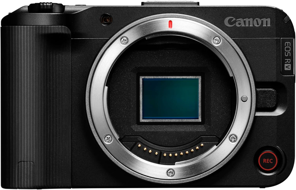 Canon EOS R50 V Vlog Kamera Gehäuse - CMOS Sensor für Content Creator und Reisen - Canon RF kompatibel mit Movie Digital IS - Bluetooth JPEG RAW
