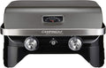 Campingaz Attitude 2100 LX Tischgrill - Tragbarer Gasgrill mit 2 Stahlbrennern - 5KW Grill mit Gusseisen Grillrost und Grillplatte