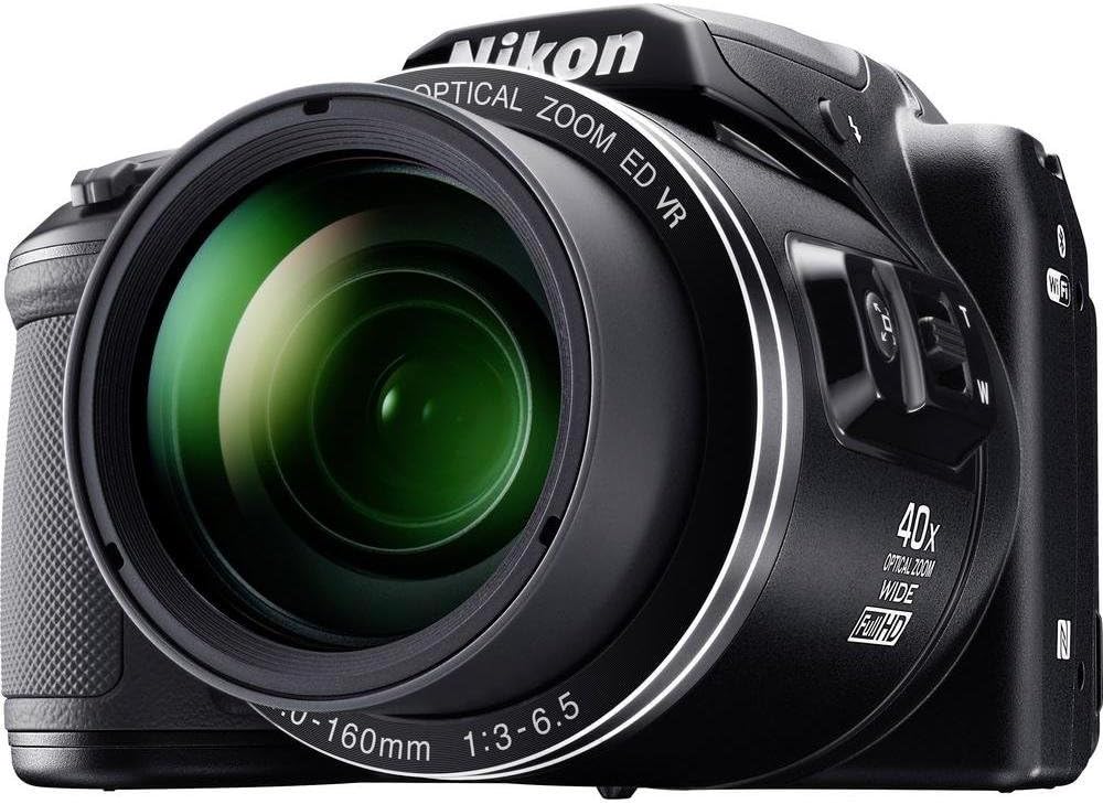 Nikon COOLPIX B500 Bridgekamera - 40 fach optischer Zoom - CMOS Sensor mit Bildstabilisierung - JPEG MP4 Schwarz