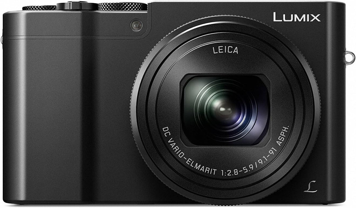 Panasonic Lumix DMC TZ101EGK Travelzoom Kamera 20,1 MP - 10 fach optischer Zoom bis 250 mm - 4K Foto 4K Video optische Stabilisierung - Schwarz