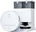 ECOVACS DEEBOT T50 PRO OMNI Gen2 Saugroboter 21000 Pa - Wischfunktion und Seitenbürste - Moppwäsche mit 75 Grad Celsius - OMNI Station Weiß