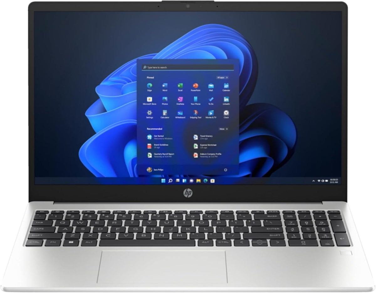 HP Laptop 15,6 Zoll Full HD - AMD Ryzen 5 7530U 16 GB RAM - 1 TB SSD AMD Radeon Grafik - Windows 11 Silber