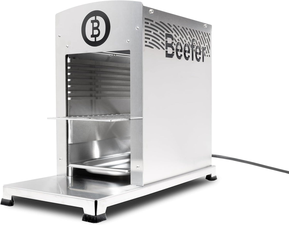 Beefer PRO Elektro Oberhitzegrill - 800 Grad C Hochleistungsgrill - Elektrischer Steakgrill für Innen und Außen
