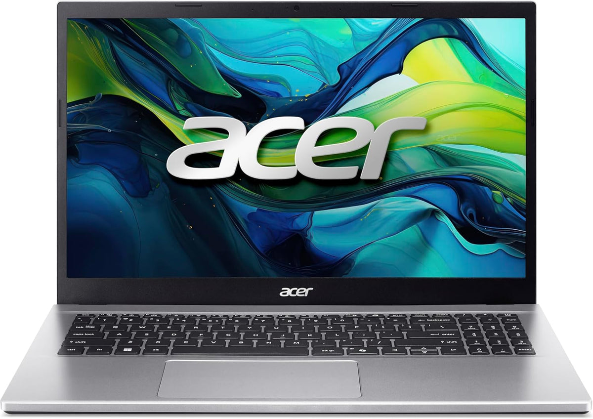 Acer Aspire Go 15 AG15-42P-R8SZ Laptop - 15,6 Zoll FHD IPS Display und Ryzen 7 5825U - 16 GB RAM und 512 GB SSD - AMD Radeon Grafik Windows 11 QWERTZ Silber