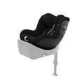 CYBEX Gold Sirona G i Size Plus Kinderautositz - Ab 3 Monate bis 4 Jahre 61 bis 105 cm - Rückwärtsgerichteter ISOFIX Sitz Moon Black