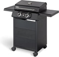 Enders eCRAVE 2 Elektrogrill - Grillwagen mit Gussrost und Stauraum - SIMPLE CLEAN Reinigungssystem mit Thermometer