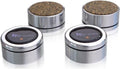Pure 1 Absorber Set bis 25 kg - 24 mm Ausführung aus Aluminium - HiFi Geräte Absorber für Audio Komponenten - P1 aus Deutschland