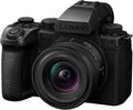 Panasonic Lumix S5M2X Vollformatkamera mit 18 bis 40 mm Objektiv - 4K 60P und 6K 30P Video - Phase Hybrid AF Active IS - WLAN Schwarz