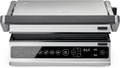 Solis Contact Grill Pro 7953 Kontaktgrill 2000 W - 180 Grad aufklappbar mit Antihaftplatten - Panini Steak Gemüse und Waffeln - Edelstahl mit spülmaschinenfesten Platten