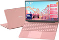 Laptop 15,6 Zoll FHD T152A - Intel Celeron 5205U bis 2 GHz integrierte Grafik - 16 GB RAM 512 GB SSD - Windows 11 QWERTY Hintergrundbeleuchtung Rosa