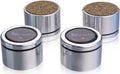Pure 1 Absorber Set bis 25 kg - 31 mm Ausführung aus Aluminium - HiFi Geräte Absorber für Audio Komponenten - P1 aus Deutschland