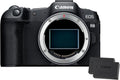 Canon EOS R8 Vollformat Systemkamera - 24,2 MP CMOS Sensor mit Autofokus und Motiverkennung - 4K Video und 40 Bilder pro Sekunde - WLAN Touchscreen 2 Akkus