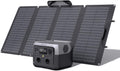 EF ECOFLOW RIVER 2 MAX Powerstation Set - 512 Wh LiFePO4 Batterie mit 160 W Solarpanel - Bis 1000 W Leistung - Schnellladung für Camping Außenbereich