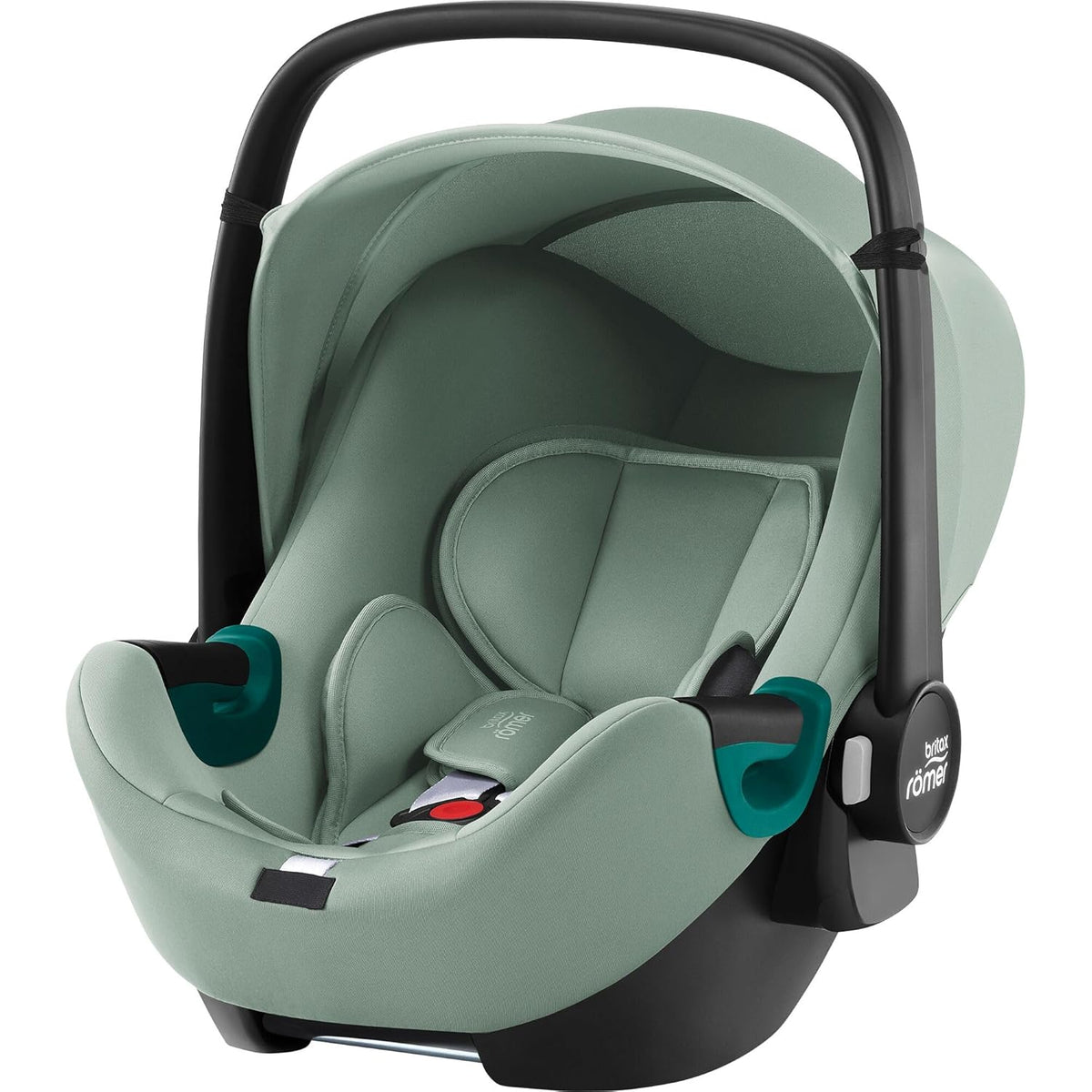 BRITAX RÖMER BABY SAFE 3 i Size Babyschale - Neugeborene bis 15 Monate 40 bis 83 cm - 5 Punkt Gurt Jade Green