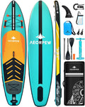 Aufblasbares SUP Board für Erwachsene - 88,9 cm breites Stand Up Paddle Board - Komplettes Zubehör Set für Jugendliche und Erwachsene