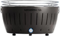 LotusGrill XL G435 Holzkohlegrill Tischgrill - USB Anschluss - Anthrazitgrau