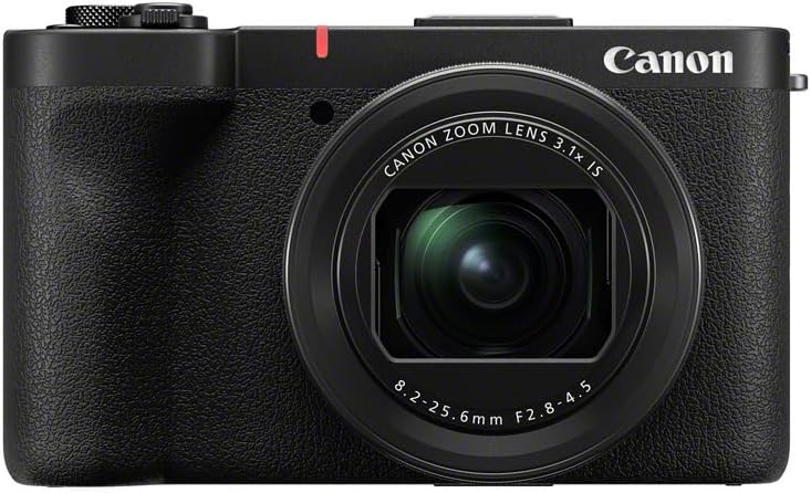 Canon PowerShot V1 Vlog Kamera - CMOS Sensor mit F2,8 Ultraweitwinkel Objektiv - 3,1 fach Zoom und optische Stabilisierung - USB WLAN für Vlogging Reisen