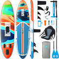Niphean 320 cm SUP Board mit Sitz - Aufblasbares Stand Up Paddle Board für Erwachsene - 2 Personen Paddleboard mit Zubehör und 200 kg Tragkraft