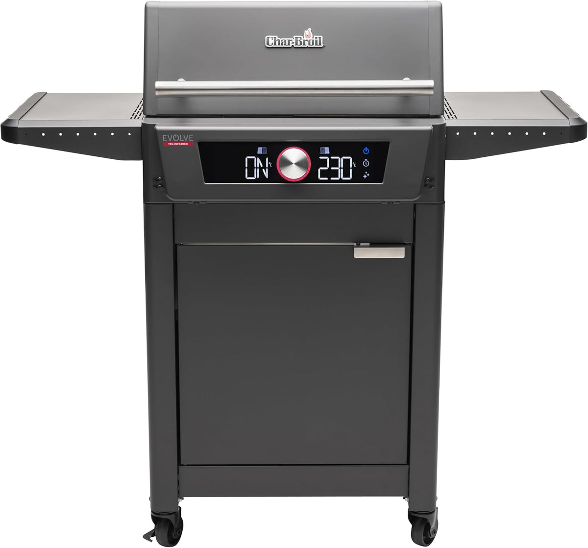Char Broil Evolve Electric Elektrogrill - Digitaler E Power Grill mit App Steuerung - Temperaturkontrolle 90 bis 370 Grad mit Reinigungssystem