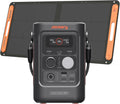 Jackery Explorer 300D Powerstation mit Solarpanel - 288Wh LFP Batterie und 300W Solargenerator - 5 Ausgänge - Ultraleicht für Camping Outdoor Zuhause Wohnmobil