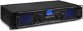 Fenton FPL2000 PA Verstärker 2000 Watt - 3 Kanal Digital Endstufe mit Bluetooth - AUX USB und MP3 Player - Schwarz