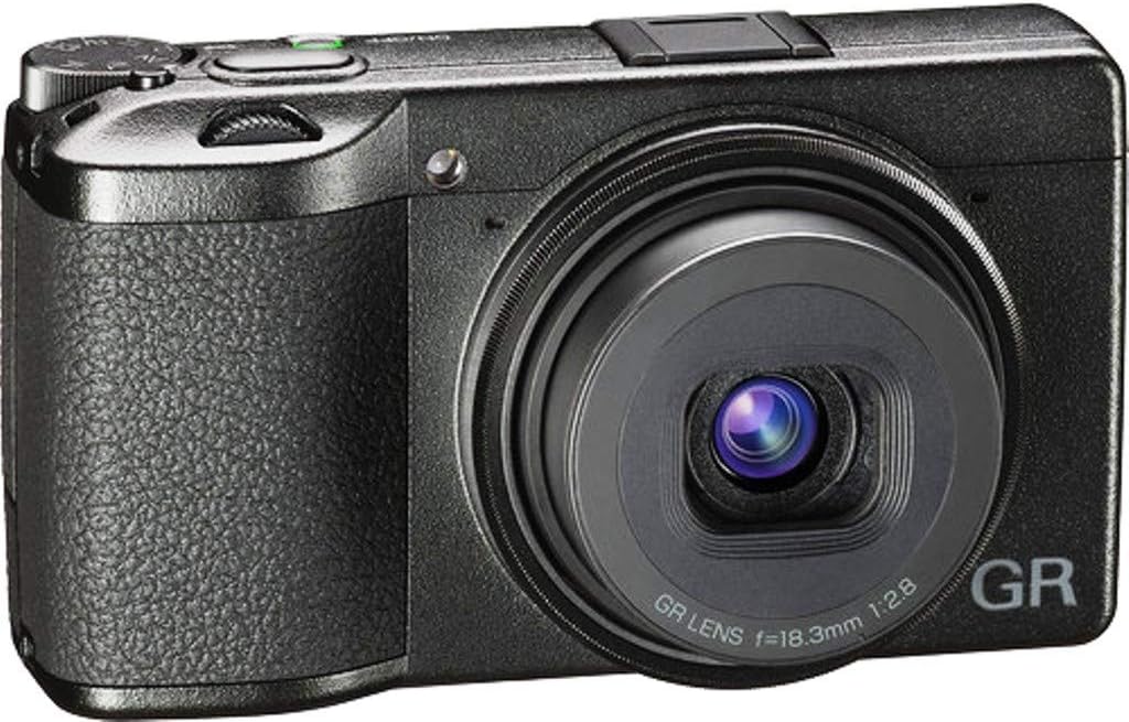 RICOH GR III Kompaktkamera - CMOS Sensor mit 18,3 mm Festbrennweite - optische Bildstabilisierung JPEG MP4 - Premium Reisekamera