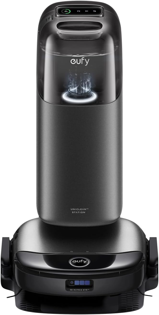 eufy S1 Pro HydroJet Saug und Wischroboter 2 in 1 - Intelligente Hinderniserkennung - LiDAR Navigation